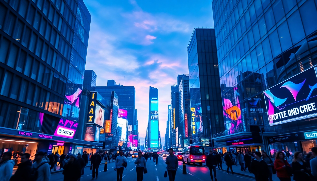 Highlight the vibrant 69VN city skyline filled with neon lights and urban energy to captivate viewers.