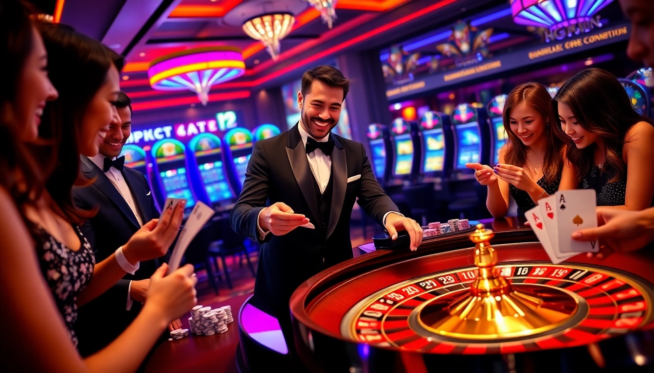 Discover the thrilling world of gambling at ggwin.com with players enjoying a roulette game.