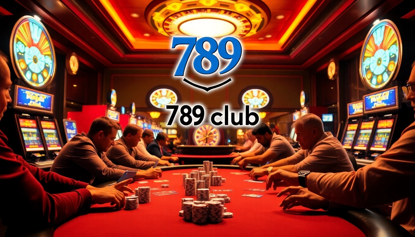 Within the 789 club, players engage in thrilling poker games at the casino.